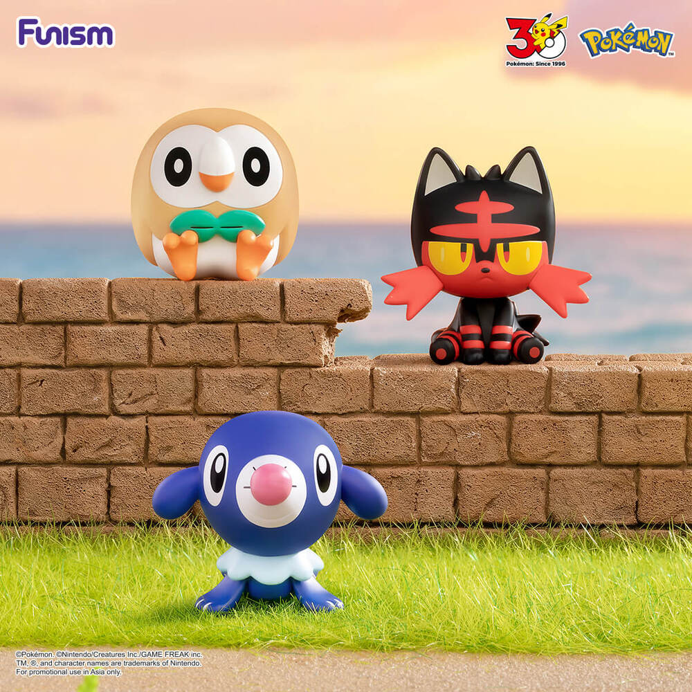 FUNISM Pokemon First Partner Gen 7 Alola Trio Open Box